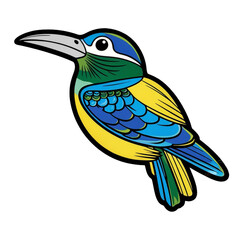 PNG illustration of a bird