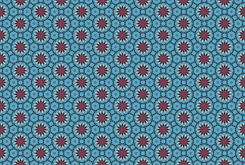 Seamless Perspective Template Background Art Luxury Tile Texture Cloth Fabric Geometric Graphic Digital Symmetric Endless Design Wallpaper Fashion Interior Visual Textile Decoration Shape Pattern.