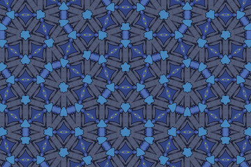 Seamless Perspective Template Background Art Luxury Tile Texture Cloth Fabric Geometric Graphic Digital Symmetric Endless Design Wallpaper Fashion Interior Visual Textile Decoration Shape Pattern.