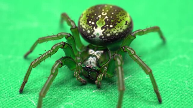 spider on a white background