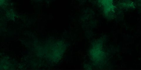 graphic wallpaper with space for your design, natural aesthetic ideal for creative digital artwork, green fog on black watercolor background, light green on dark background very beautiful in abstract.