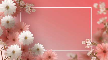 white, purple and pink gradation background design with rectangle spot for text