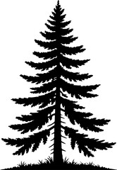 Christmas Tree Vector Art