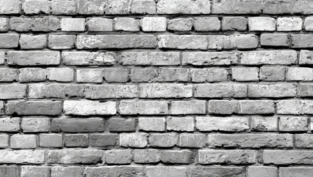 Gray brick wall texture - Powered by Adobe