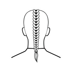 fishing hook isolated on white