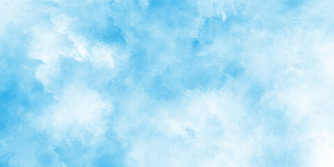 abstract blue watercolor splash stroke background, Light sky blue watercolor background, bright multicolor hand drawn illustration, aquarelle painted blue texture design.