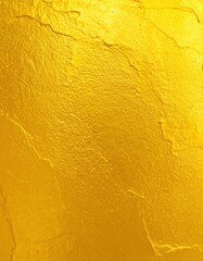 Naklejka premium Gilded Rock Face An Abstract Macro View of a Luminous Textured Gold Surface.
