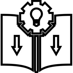 vector light bulb icon