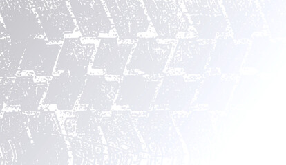 Elegant grey textured background showcases an array of abstract, geometrical shapes, creating a subtle pattern that fades into a soft, white gradient on the right side