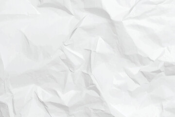 Abstract white design with crumpled paper texture background.  old white paper texture design and vector design
