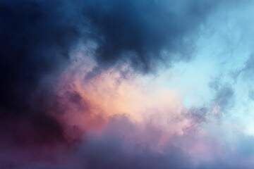 Obraz premium Dramatic cloudscape with vibrant hues
