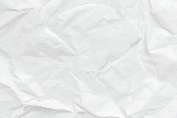 Obraz premium Abstract white design with crumpled paper texture background. old white paper texture design and vector design