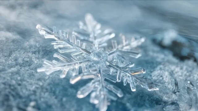 Ice Formation, Winter Patterns, Delicate Beauty. Great for scientific visualization, abstract art, cold themes