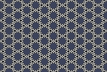 Seamless Geometric Graphic Textile Texture Tile Visual Endless Design Interior Shape Decoration Template Art Digital Symmetric Luxury Perspective Fashion Background Wallpaper Cloth Fabric Pattern.