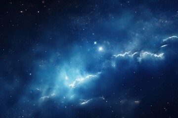 Naklejka premium Night sky astronomy.