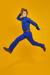 Obraz premium dynamic fashion pose