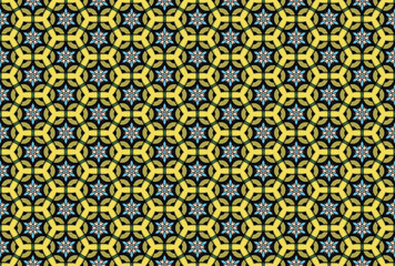 Seamless Geometric Graphic Textile Texture Tile Visual Endless Design Interior Shape Decoration Template Art Digital Symmetric Luxury Perspective Fashion Background Wallpaper Cloth Fabric Pattern.