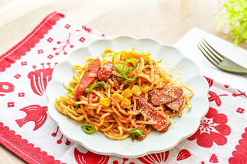 ナポリ風スパゲティ