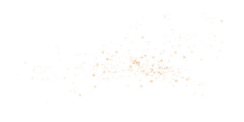 Shimmering Orange Abstract Stars and Light Overlay with Glowing Particles and Glistening Shine for Luxury Backgrounds
