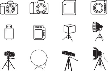 Photography camera and lighting equipment