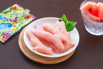 しょうがの酢漬け