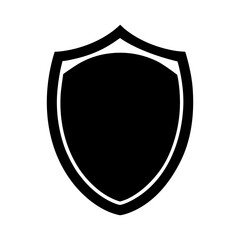 Obraz premium Silhouette oval football patch shield team crest sports emblem vector illustration isolated on white background