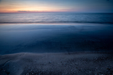Zach&oacute;d słońca nad Morzem Bałtyckim (Międzywodzie)