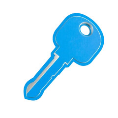 key isolated on PNG