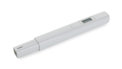 One modern nitrate tester isolated on white