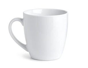 Plain white mug, simple design