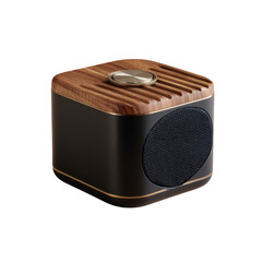 Obraz premium Portable speaker on desk
