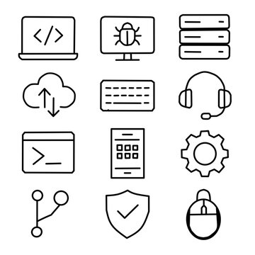 icons set Programmer
