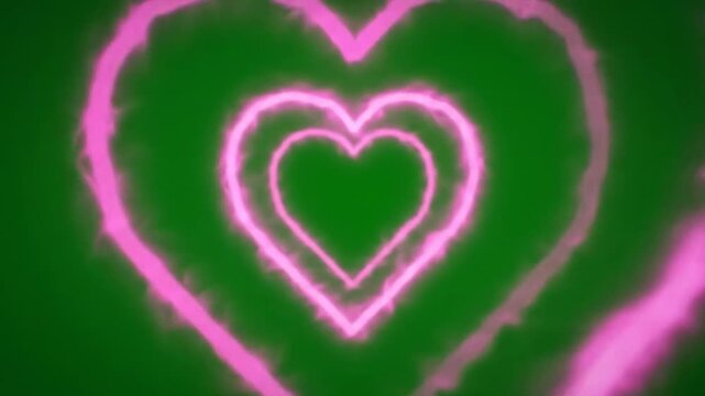 pink heart shape