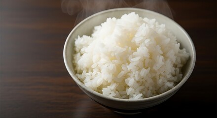 A Bowl of Fluffy White Rice.