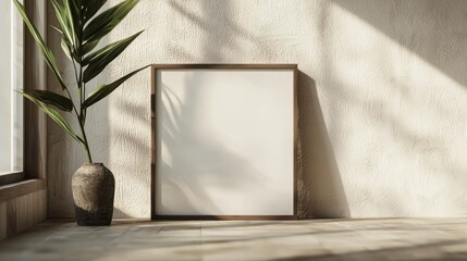 Empty frame mockup