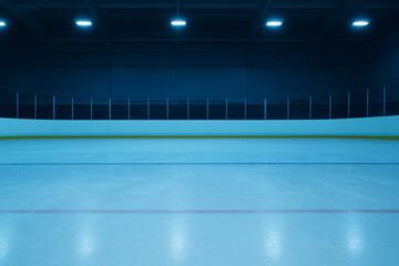 ice hockey rink