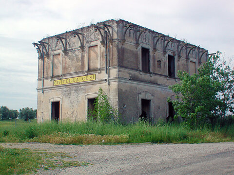 Vecchia stazione di Civitella Cesi - Viterbo