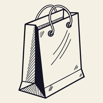 vector illustration of a Shopping bage