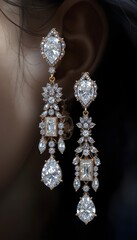 Diamond earrings