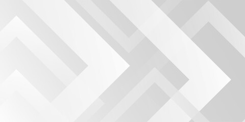 Fototapeta premium Modern smooth background design in abstract gray and white geometric style. Vector eps10