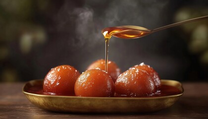 Traditional Indian Sweet Dish Gulab