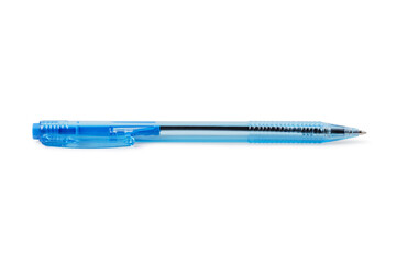 Plastic push-button ballpoint pen