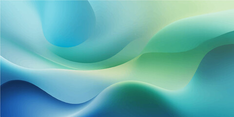 Abstract flowing blue lines form a wavy pattern with a smooth, digital gradient design against a clean background