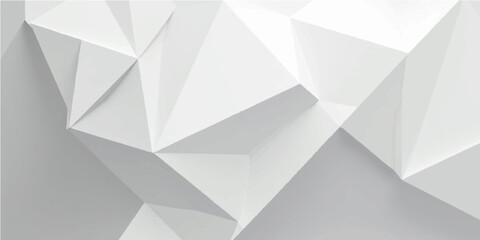 Abstract vector background of geometric origami paper with a polygon triangle pattern design