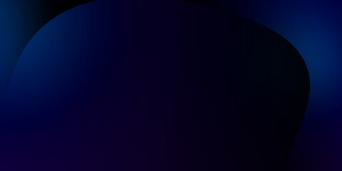 Illustration of a curved wave pattern in blue gradient