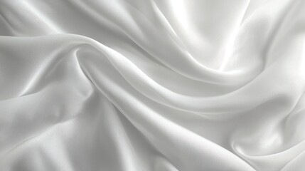 Obraz premium White fabric texture