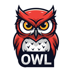 Wise Owl: An Illustration of a striking owl, featuring intricate details and vibrant colors, stands as a symbol of wisdom and knowledge, perfect for educational or inspirational themes.