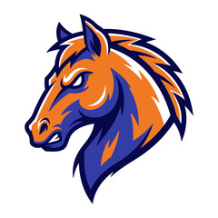Animated Horse Head Logo 