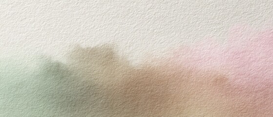 Soft Abstract Watercolor Background in Gentle Pastel Colors