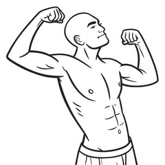 Obraz premium vector illustration of a hand holding an apple